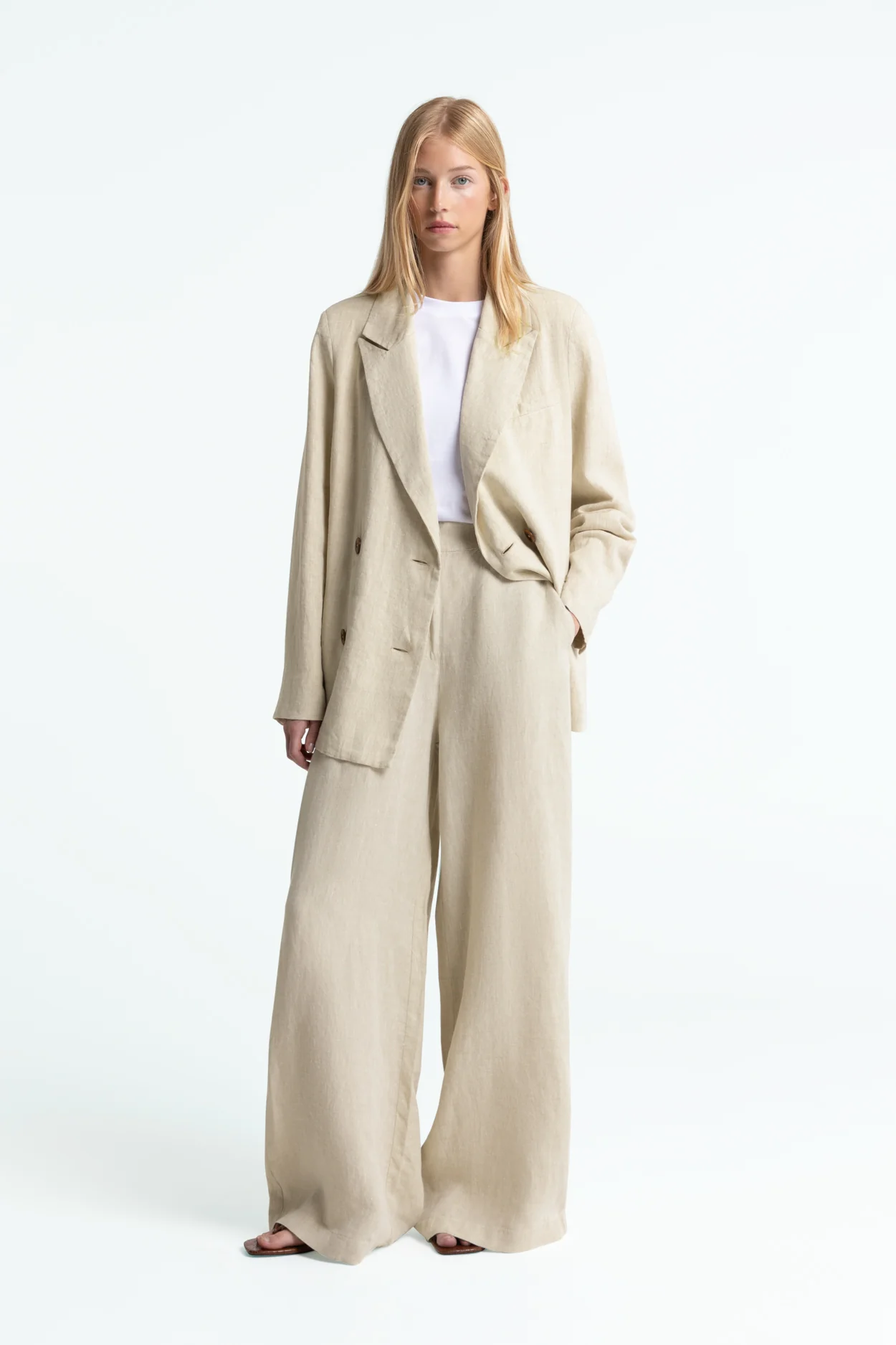 DIANA | UNDYED LINEN