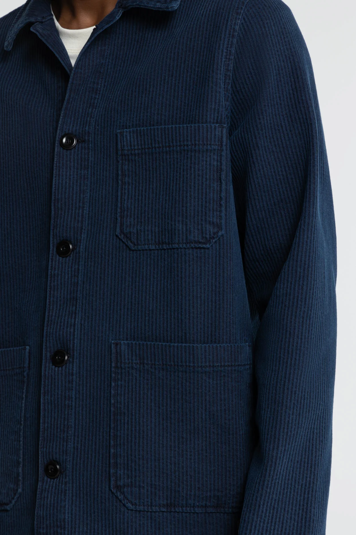 DUNCAN | MID INDIGO CORD - Image 4