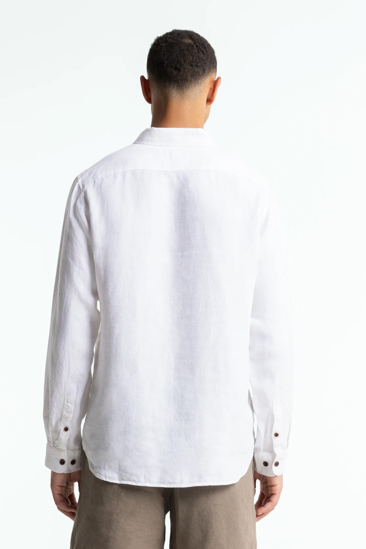 ENDA POCKET | OPTICAL WHITE LINEN - Image 5