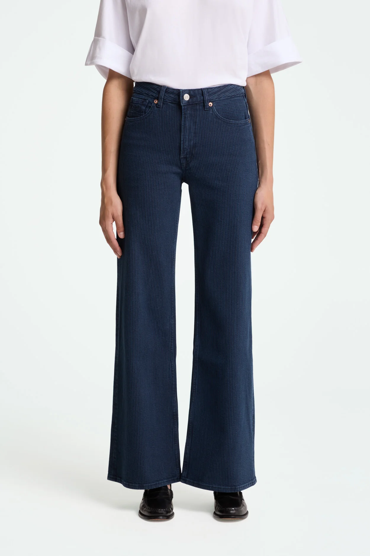 JANE | MID INDIGO CORD - Image 2