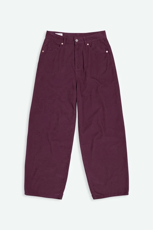 LEILA CORD | MAUVE WINE CORDUROY