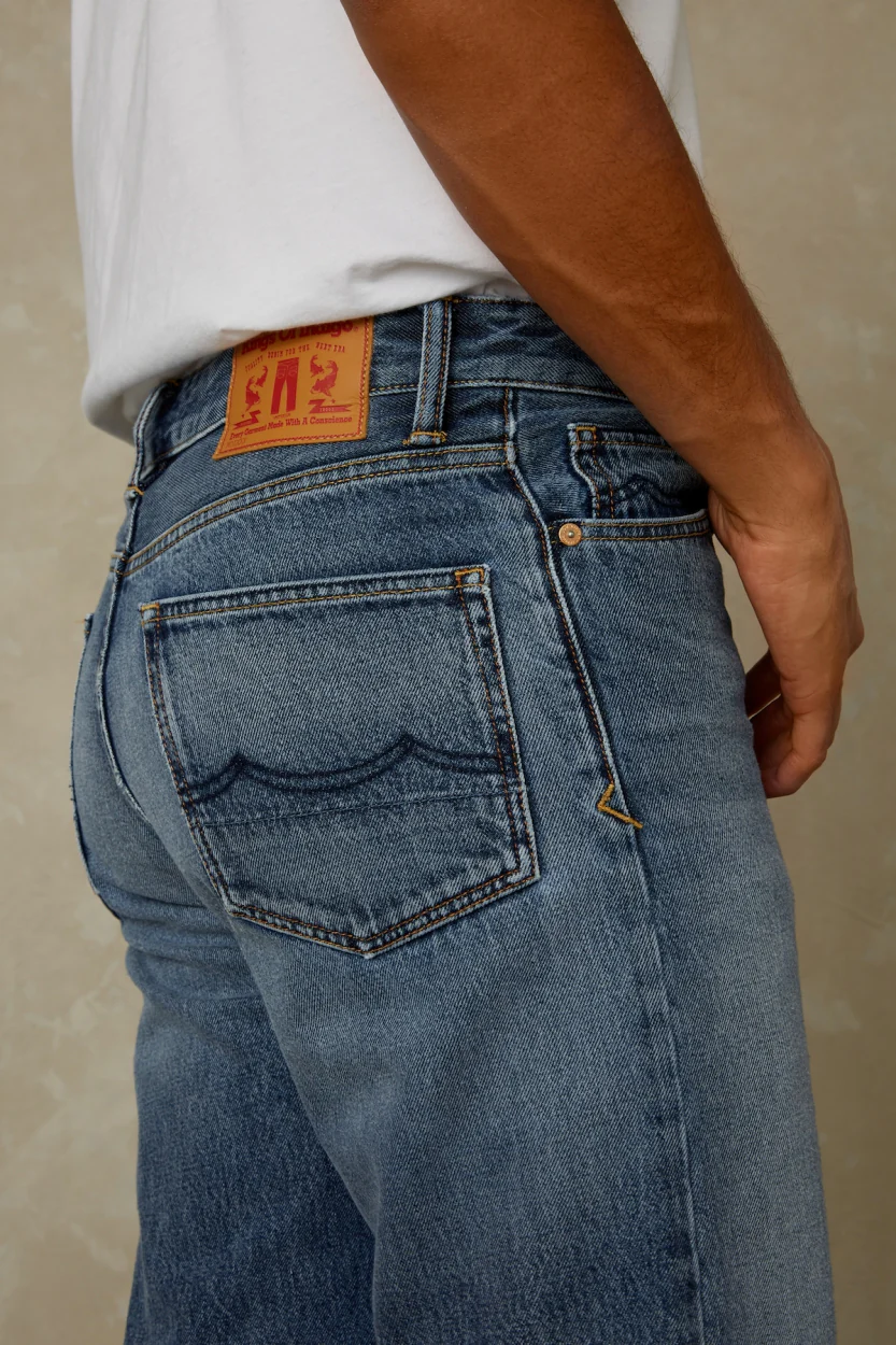 ROY | ECO VINTAGE LIGHT BLUE - Image 5