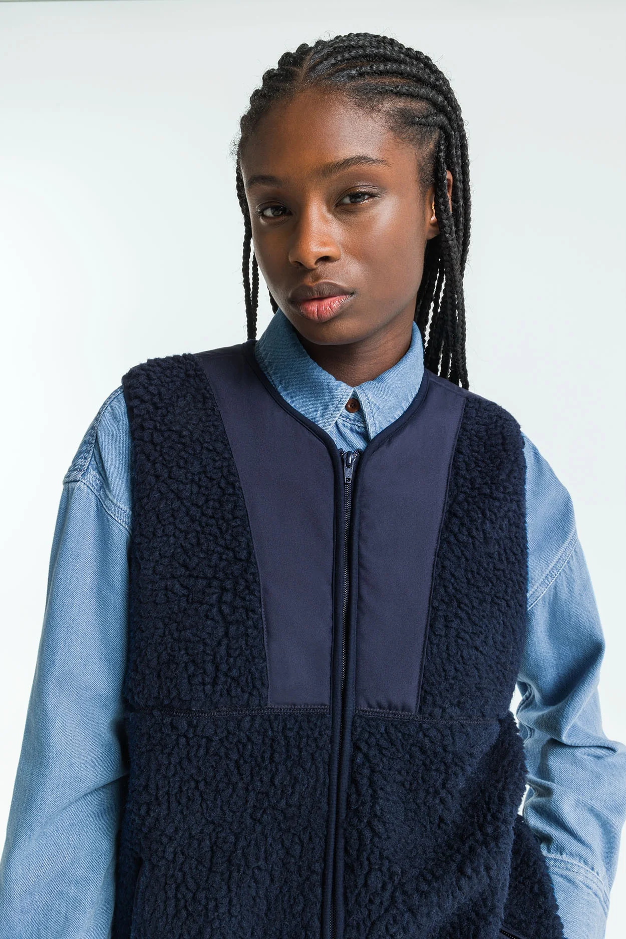 TENJI | MARITIME BLUE SHERPA - Image 3