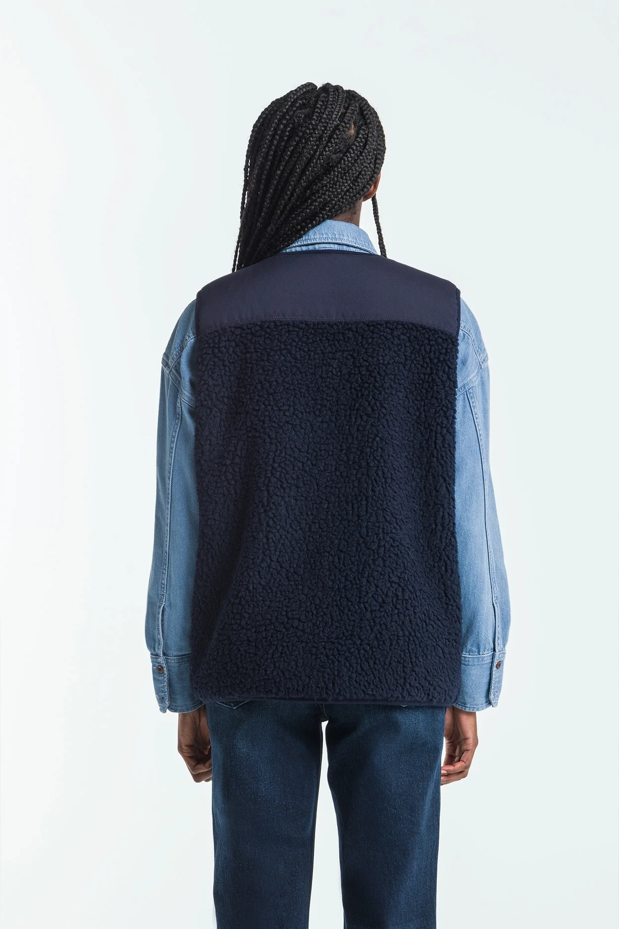 TENJI | MARITIME BLUE SHERPA - Image 4